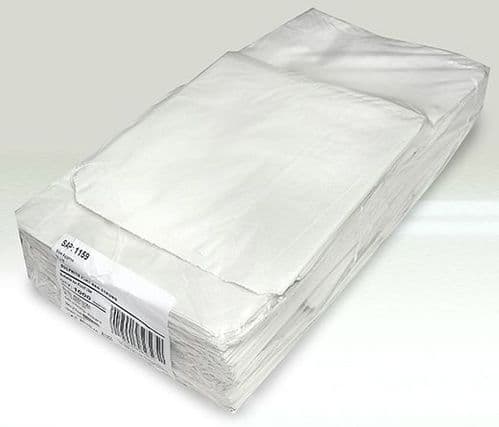 7x7 WHITE SULPHITE PAPER BAGS