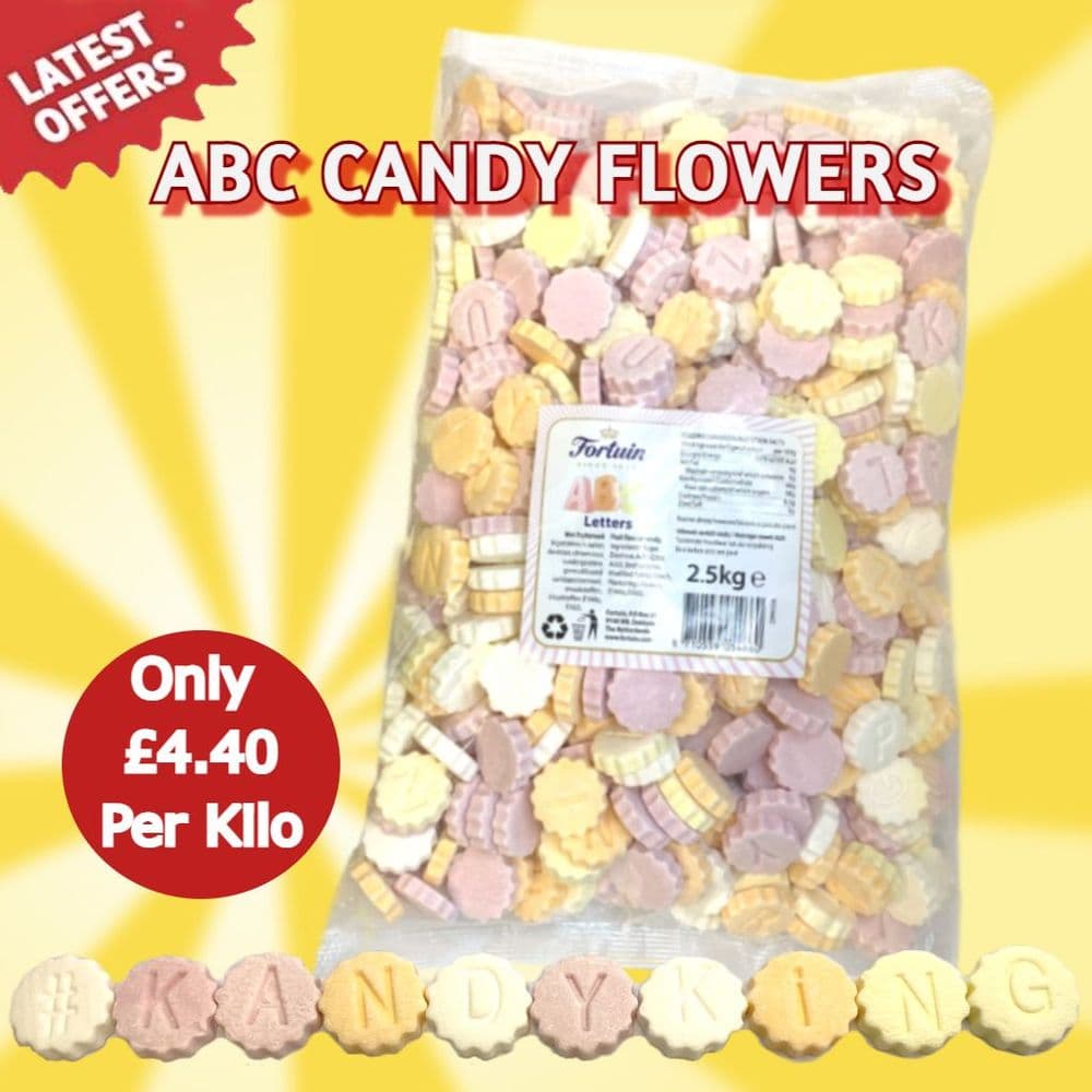ABC CANDY FLOWERS HALAL 2.5KG
