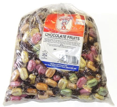 B03 CHOCOLATE FILLED FRUITS 3KG