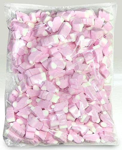 EASTER BUNNY PINK & WHITE MALLOWS 1KG