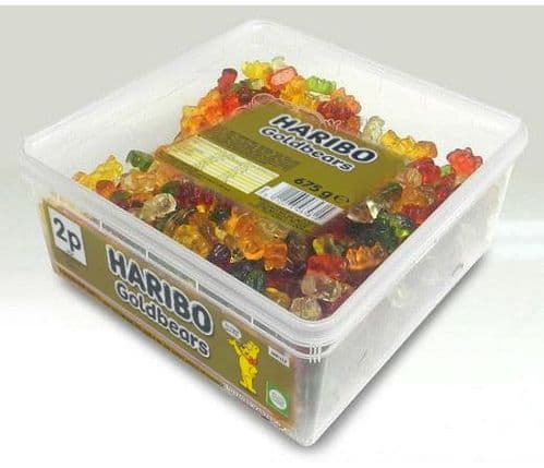 HARIBO GOLD  BEARS TUB *2p*