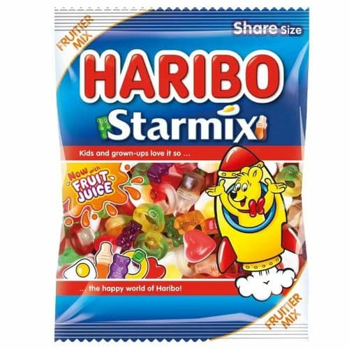 HARIBO  STARMIX  SHARE SIZE BAGS 12X160g