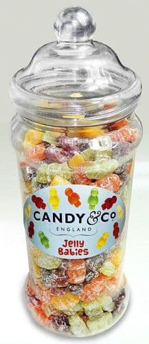 JELLY BABIES LARGE VICTORIAN STYLE JAR 1.5KG