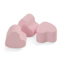 30 x Rose Pink Mini Bath Hearts Fizzers Bath Bubble & Beyond 10g