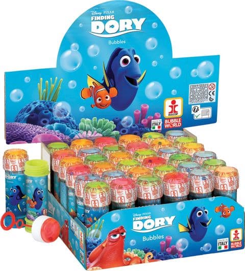 36 x Disney Pixar Finding Dory - Puzzle Maze Tub Bubbles 60ml Wholesale Bulk Buy