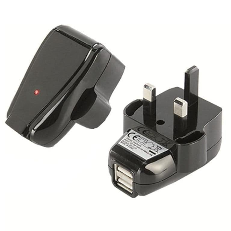 Ansmann Dual USB Charger For iPod iPhone Blackberry etc