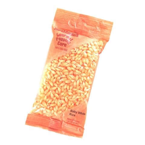 Baby White Rice - ZaraMama Popcorn Gourmet Popping Corn Bag 90g