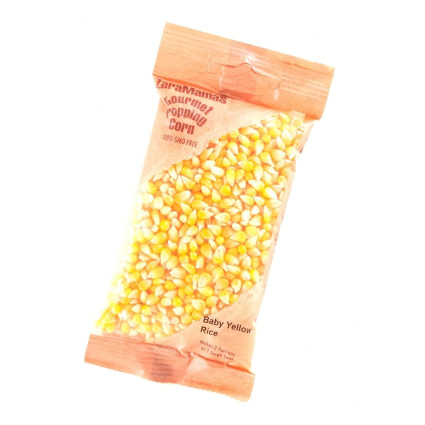 Baby Yellow Rice - ZaraMama Popcorn Gourmet Popping Corn Bag 90g