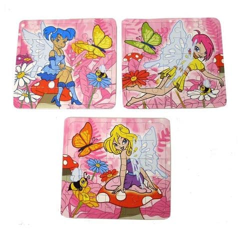 Fairy 25 Piece Mini Jigsaw Puzzle - Faeries Girls Party Bag Fillers