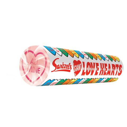 Giant Love Hearts - Swizzels Matlow Sweets 39g