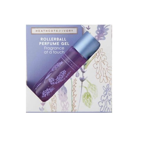 Lavender Fields Rollerball Perfume Gel 10ml Heathcote & Ivory