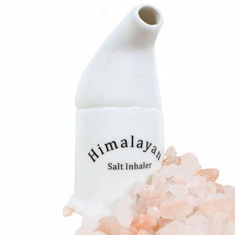 Natural Salt Inhaler & Pink Himalayan Salt 200g