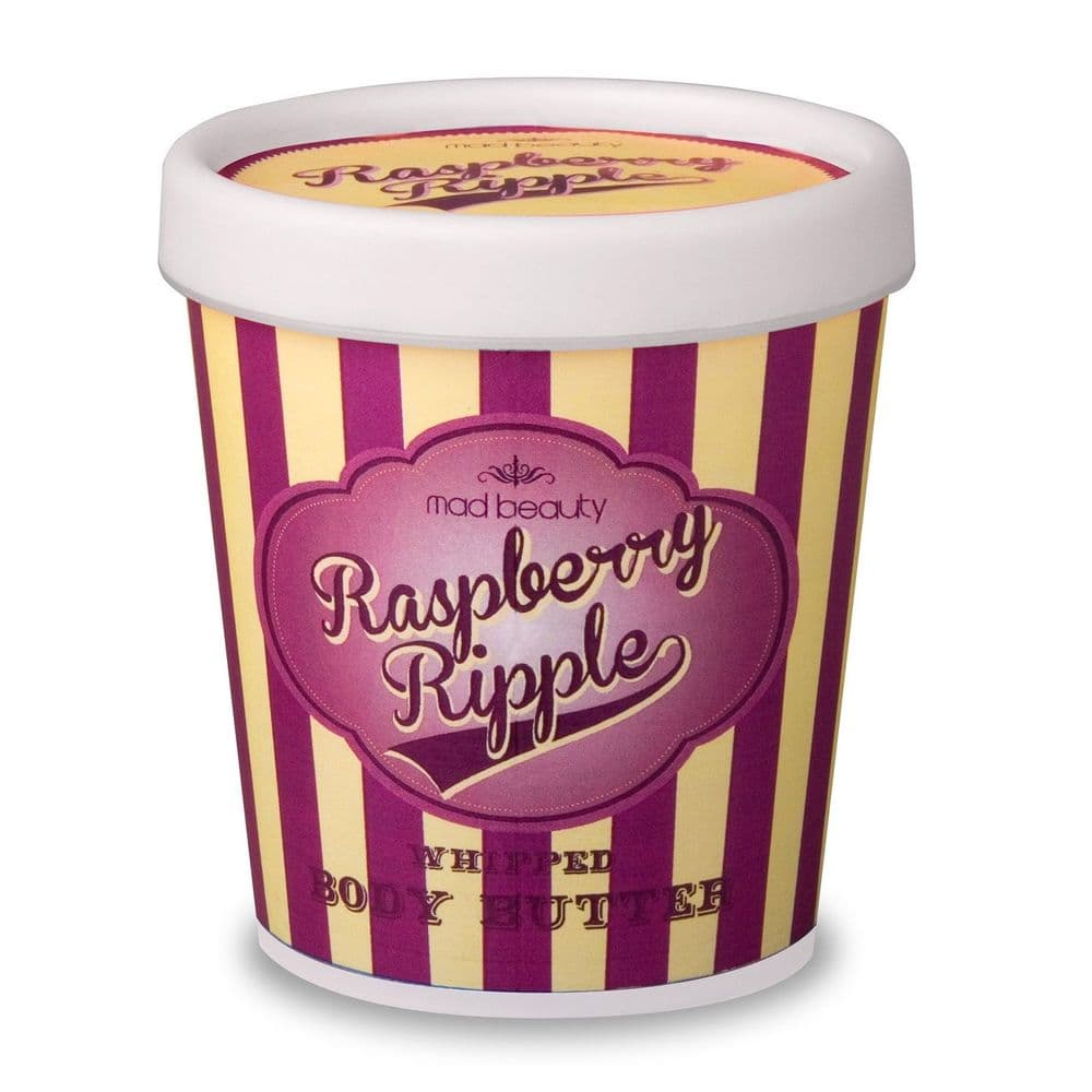 Raspberry Ripple Ice Cream Whipped Body Butter Tub 240g by