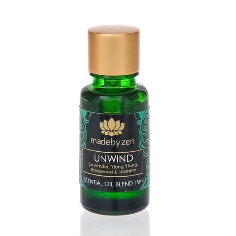 UNWIND Purity Range - Scented Essential Oil Blend Made By Zen 15ml