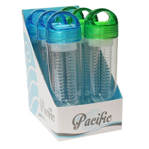 Water Bottle Fruit Infuser 660ml by Pacific Bonnington Plastics