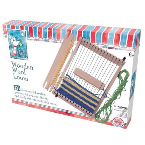 Wooden Wool Loom By House Of Marbles - Age 6 Plus