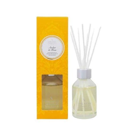 Amber & Rose Scented Reed Diffuser 100ml - Shearer Candles