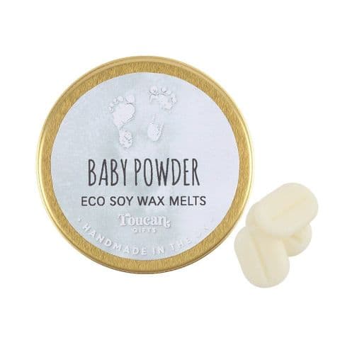 Baby Powder - Spring Eco Soy Wax Melts Magik Beanz Busy Bee Candles