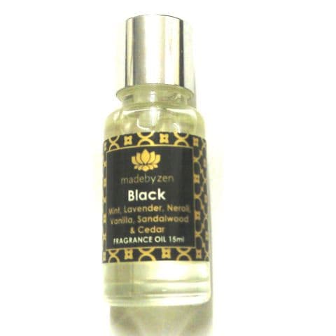 Black - Signature Scented Fragrance Oil Made By Zen 15ml