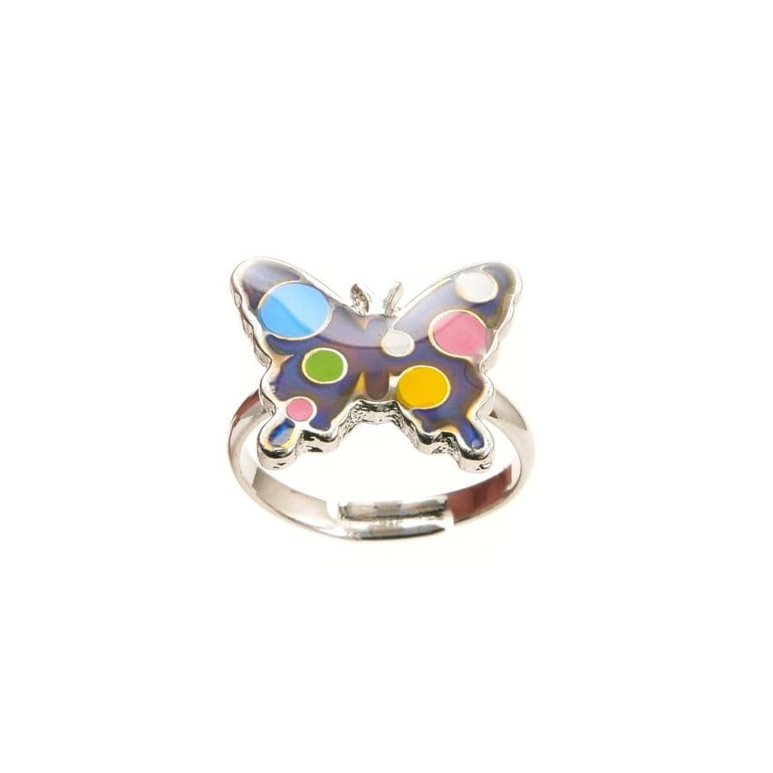 Butterfly Mood Ring - Thoroughly Modern Miss House Of Marbles Age 5+