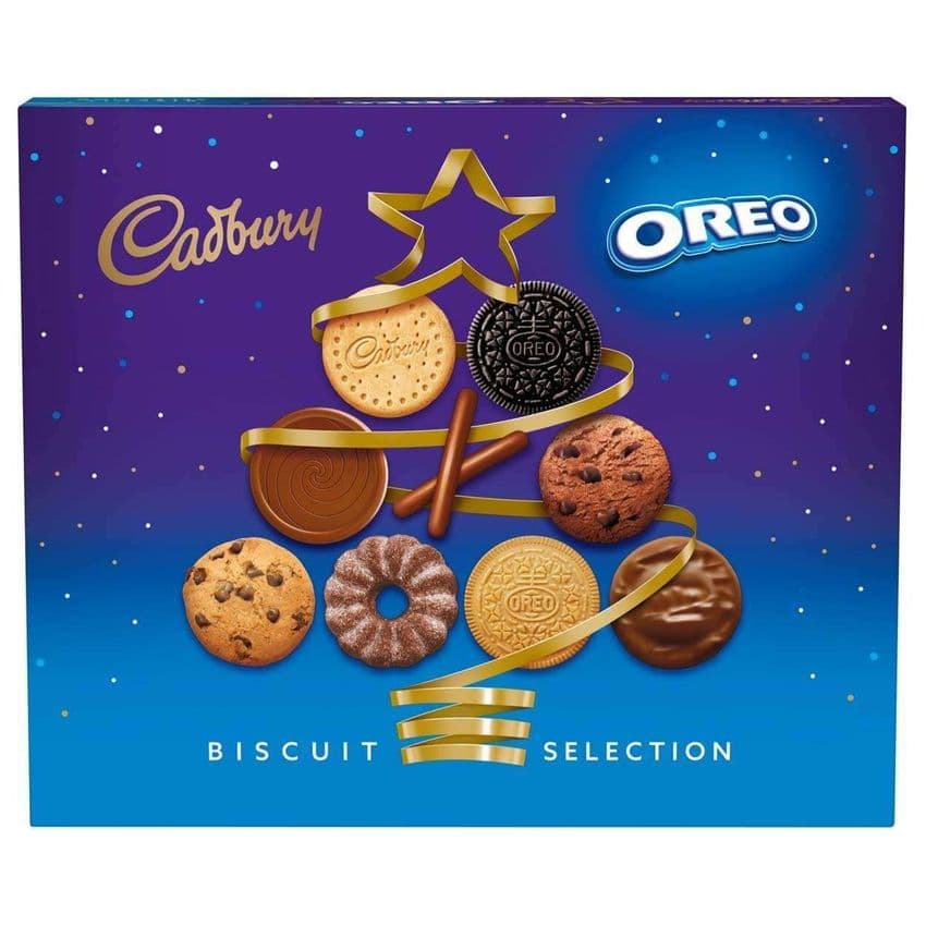 Cadbury & Oreo Biscuit Selection Box 500g