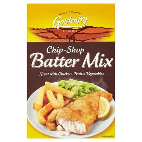 Chip-Shop Batter Mix Goldenfry Box 170g