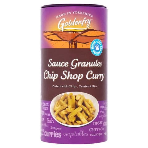 Chip Shop Curry Sauce Granules Goldenfry Tub 250g