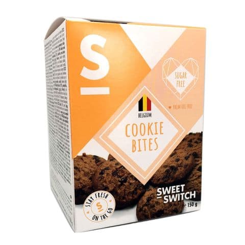 Chocolate Chip Cookie Bites No Added Sugar Sweet Switch 150g