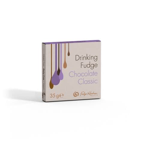 Chocolate Classic - Drinking Fudge Liquid Hot Chocolate Syrup 35g By Fudge Kitchen