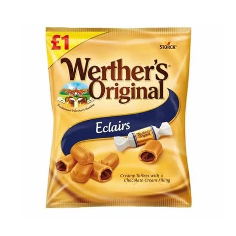 Chocolate Eclairs Werther's Original 100g