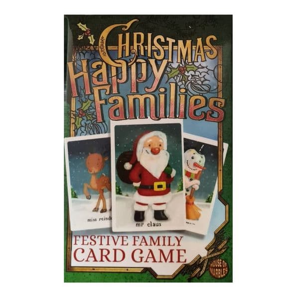 Christmas Happy Families Festive Family Card Game By House Of Marbles - Age 3 Plus