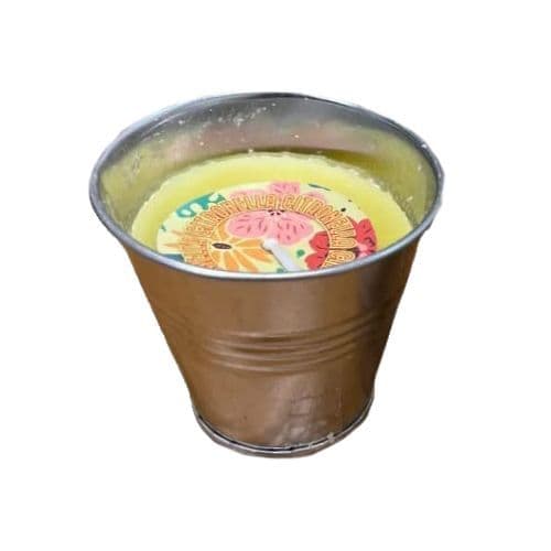 Citronella Mini Tin Pot Container Candle Outdoor Living Sifcon International