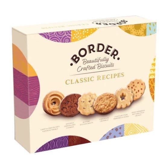 Classic Recipe Selection Gift Box Cookies - Border Biscuits 400g