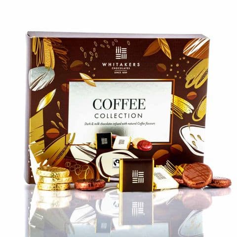 Coffee Collection - Assorted Milk & Dark  Whitakers Chocolates Box 170g