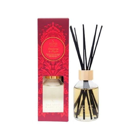 Cranberry & Ginger Scented Reed Diffuser 100ml - Shearer Candles