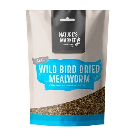 Dried Mealworms For Wild Garden Birds Bag Kingfisher Bird Care 1kg