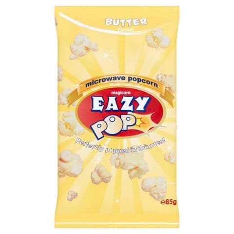 Eazy Pop Butter  Microwave Popcorn Magicorn 85g