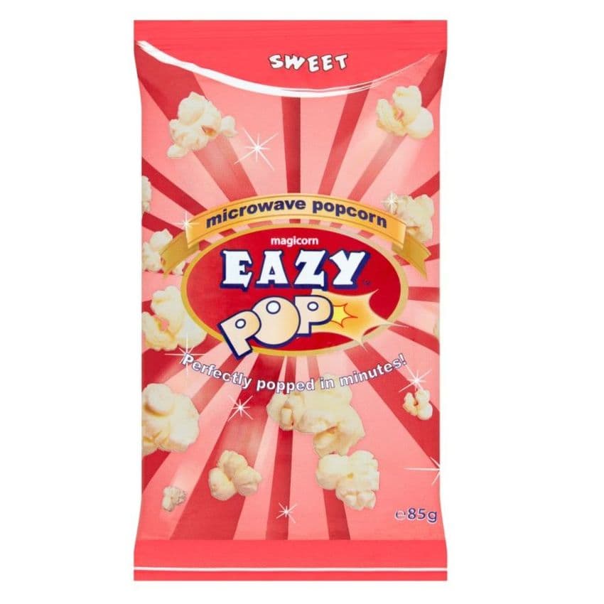 Eazy Pop Sweet  Microwave Popcorn Magicorn 85g