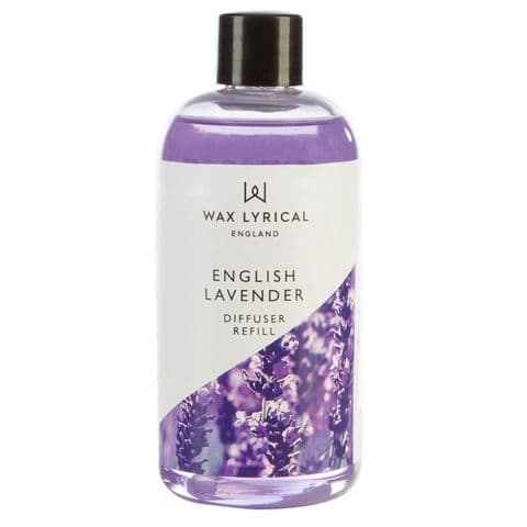 English Lavender Fragranced Reed Diffuser Refill Made In England Wax Lyrical 200ml