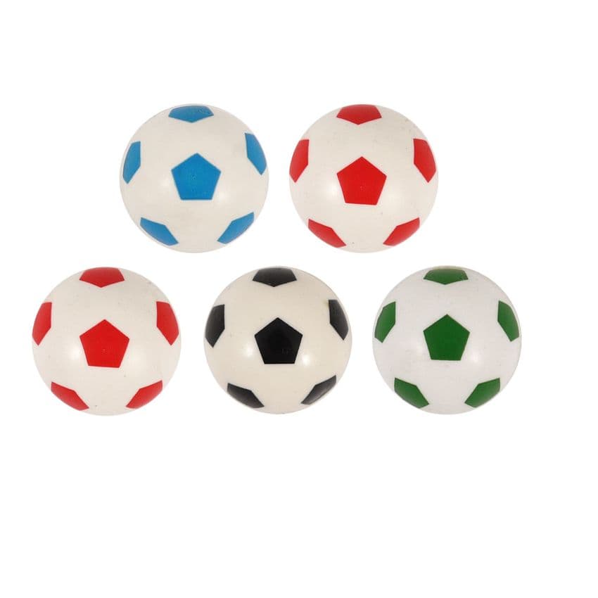 Football Balls - Assorted Designs Bouncy Jet Ball 32mm