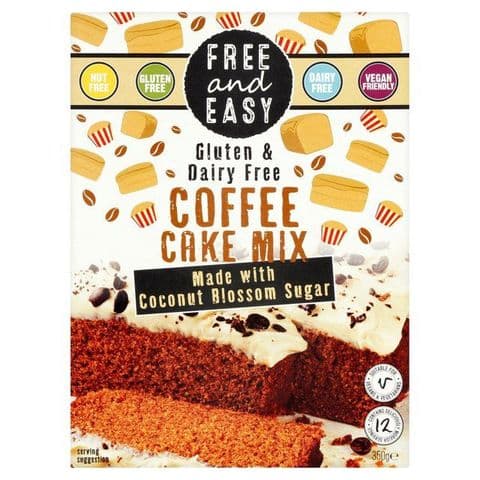 Free & Easy Coffee Cake Mix Gluten & Dairy Free 350g