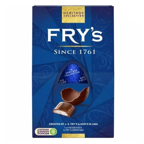 Fry's Chocolate Cream Bournville Dark Chocolate Medium Easter Egg 159g