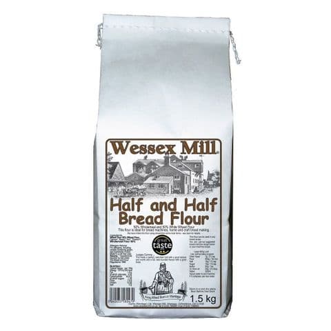 Half & Half Bread Flour Wessex Mill 1.5kg