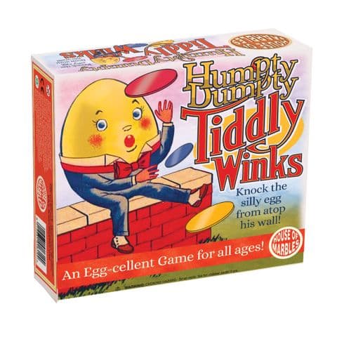 Humpty Dumpty Tiddly Winks Traditional Game By House Of Marbles - Age 3 Plus