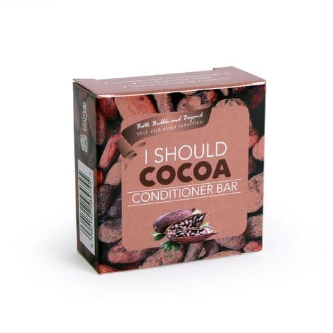 I SHOULD COCOA Conditioner Bars Chocolate Shine Hair  - Bath Bubble & Beyond 50g