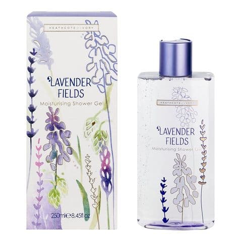 Lavender Fields Shower Gel 250ml Heathcote & Ivory