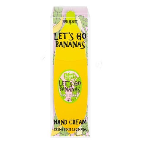 Let's Go Bananas Banana Scented Hand Cream 45ml (1 Supplied)