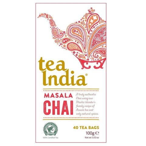 Masala Chai Tea India 100g (40 Tea Bags)