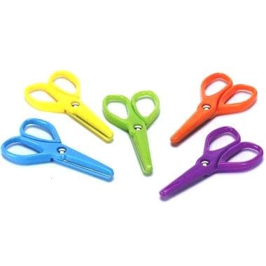Mini Scissors Pair - Coloured Mini Stationery Henbrandt (Pack of 1)