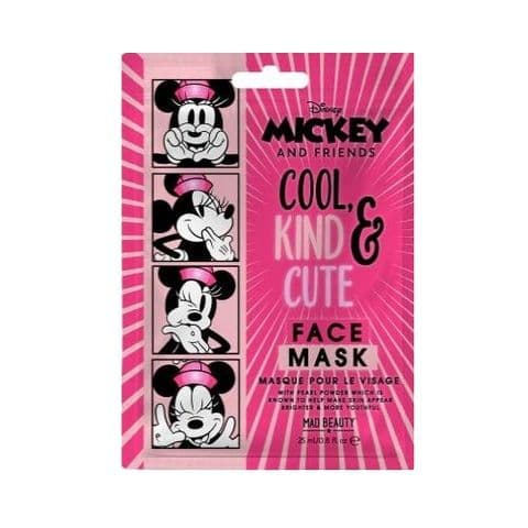 Minnie Mouse Pearl Scented Disney Mickey And Friends Sheet Face Mask Mad Beauty